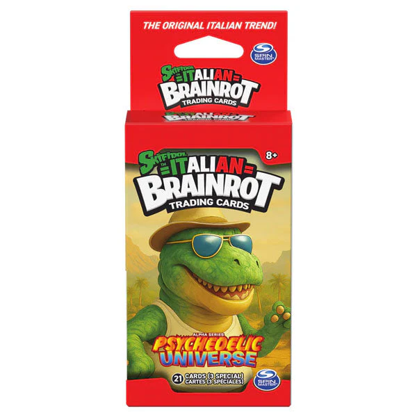 Italian Brainrot TCG: Alpha Series "Psychedelic Universe" Collection Bundle (3 Packs of 7 Cards) - Image 4