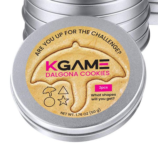 KGAME Dalgona Cookie Tin Season 1 #DalgonaChallenge
