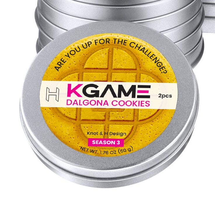 KGAME Dalgona Cookie Tin Season 3 #DalgonaChallenge