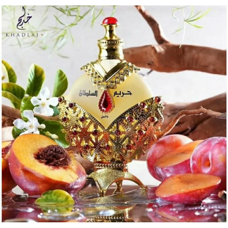 Khadlaj Hareem Al Sultan Silver Pink Unisex Perfume Oil (35mL) - Image 8