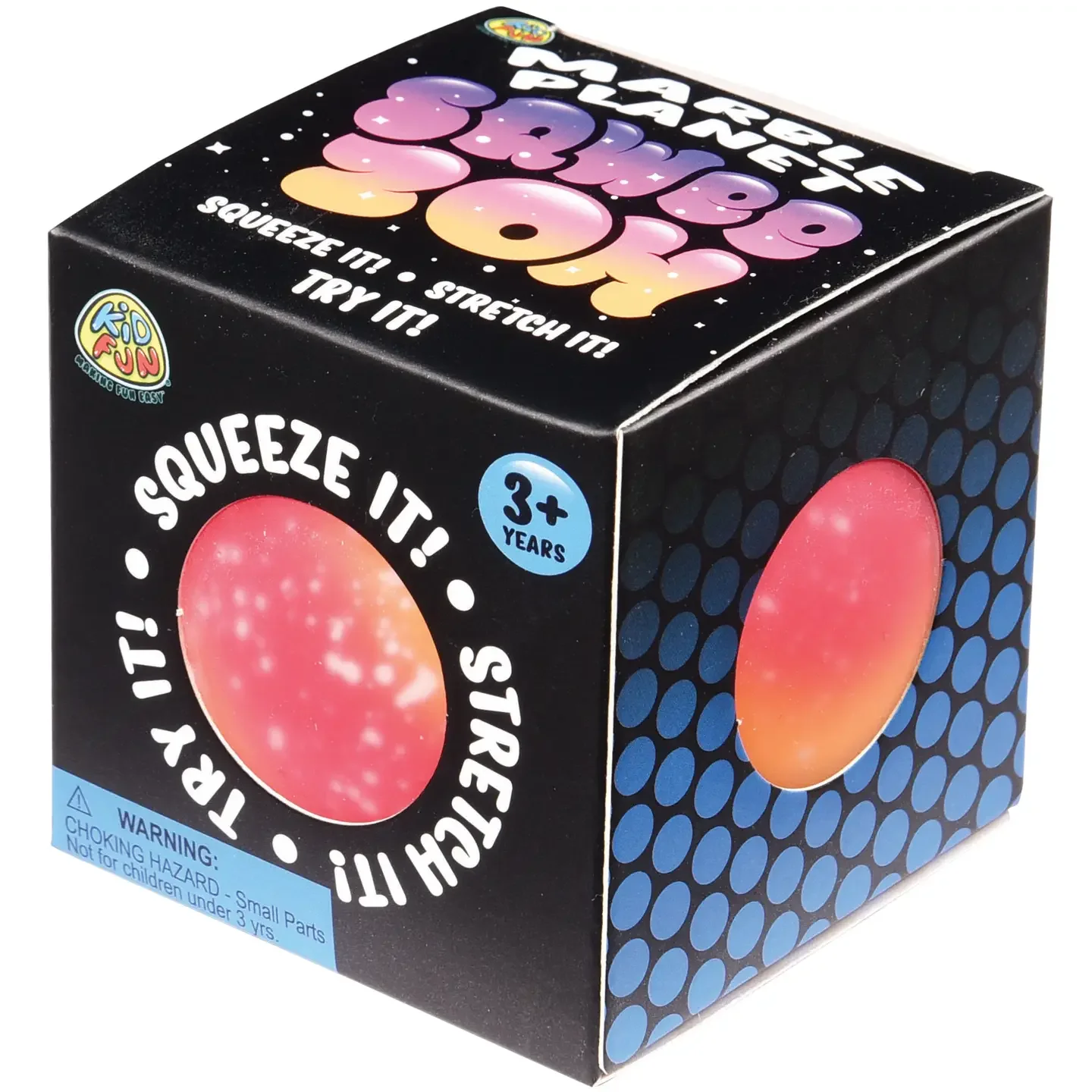 Kid Fun Marble Planet Squish Ball Stress Relief Sensory Toy (1pc) - Image 2
