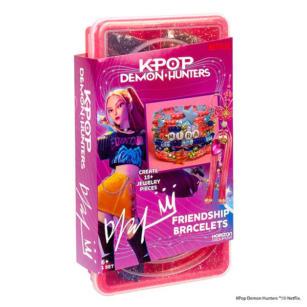 KPop Demon Hunters Beaded Friendship Bracelets Activity Craft Kit (Multiple Styles) - Image 9