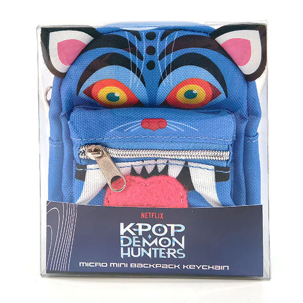KPop Demon Hunters Micro Mini Derpy Tiger Backpack Keychain (1pc) - Image 3