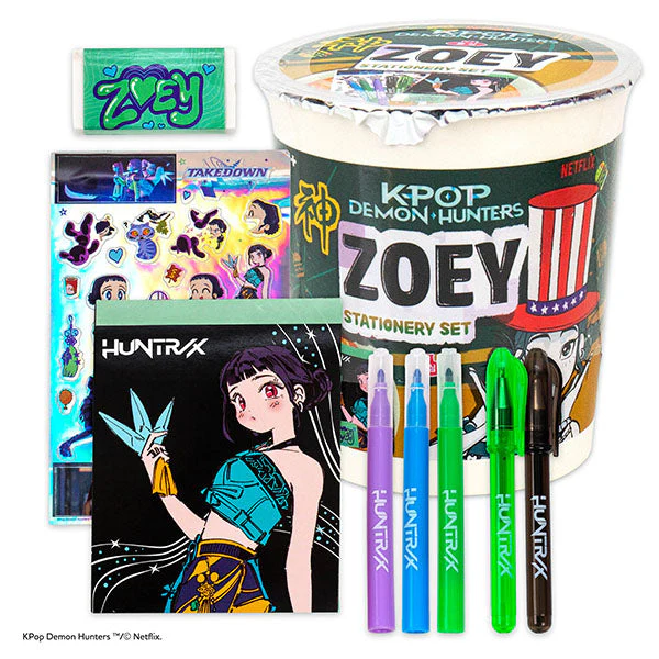 KPop Demon Hunters Ramen Tub Stationary Set Activity Kit (Multiple Styles) - Image 12