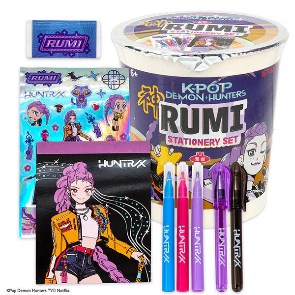 KPop Demon Hunters Ramen Tub Stationary Set Activity Kit (Multiple Styles) - Image 4