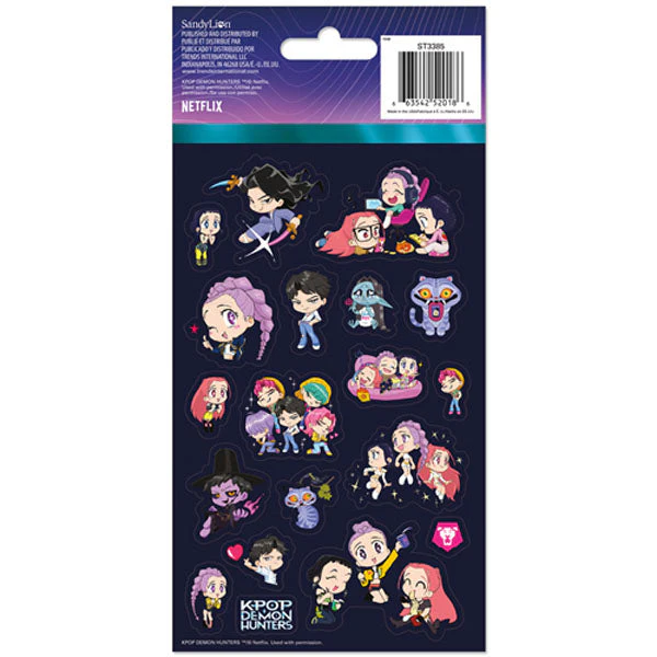 KPop Demon Hunters Sticker Pack (4 Sheets) - Image 6