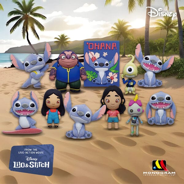 Disney's Lilo & Stitch 2025 New Movie 3D Anime Bag Clip Blind Bag (1pc) - Image 2