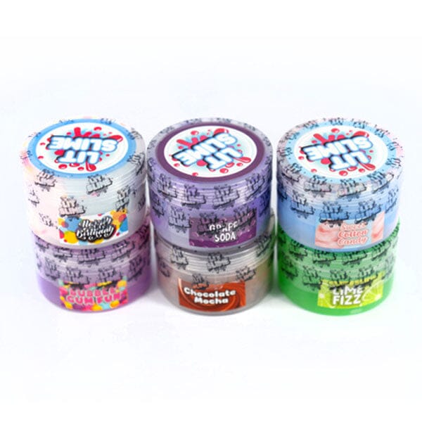 Lit Slime Fidget Putty Texture Pack Sampler Box (6 Jars) - Image 4