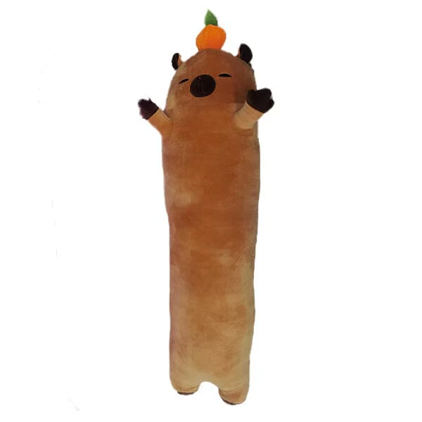 Long Animal Plush Toy 3ft Body Pillow - Capybara - Image 4