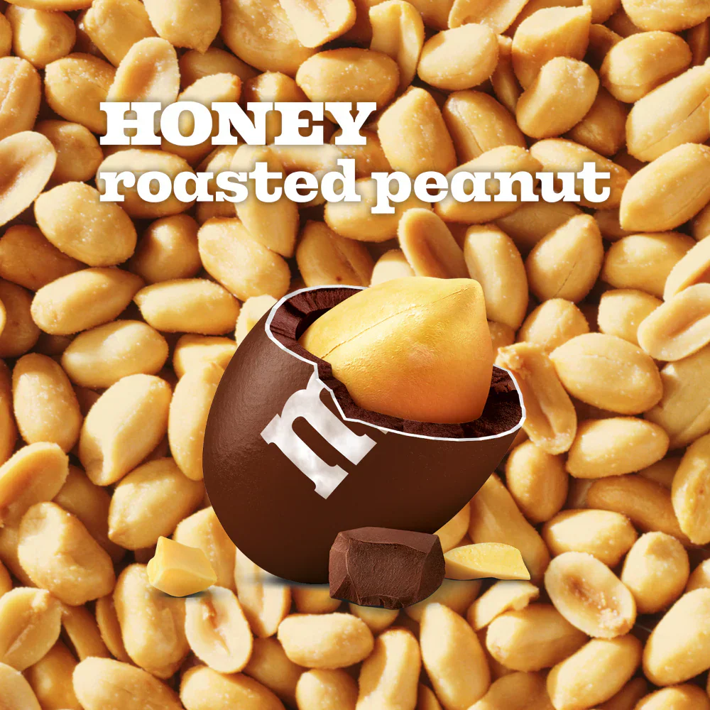 M&M'S Honey Roasted Peanut Chocolate Candy Pack - Image 3