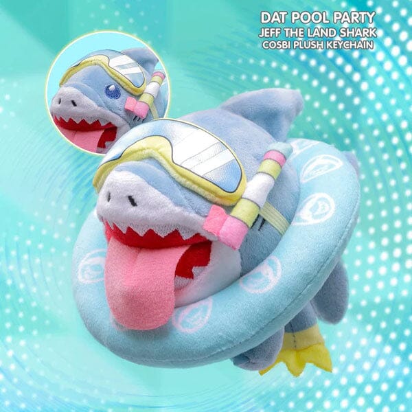 Marvel Jeff the Land Shark Cosbi Keychain Plush Toy Pendant Blind Box (1pc) - Image 3