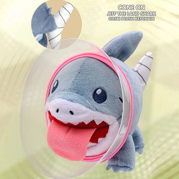 Marvel Jeff the Land Shark Cosbi Keychain Plush Toy Pendant Blind Box (1pc) - Image 4