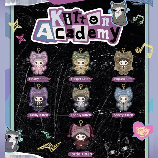 MayMei Kitten Academy Series Kawaii Plush Doll Blind Box (1pc) - Image 11
