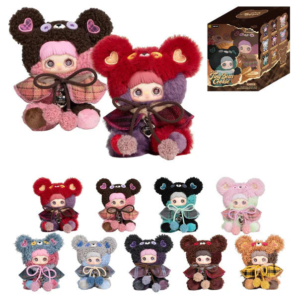 MayMei Tiny Bear Cookie Series Kawaii Plush Doll Blind Box (1pc) - Image 12