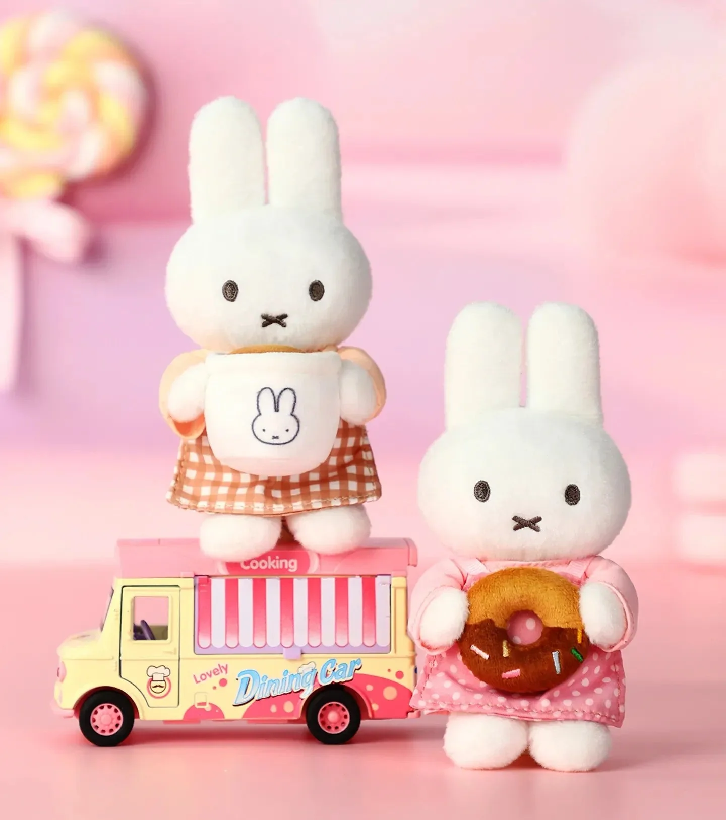 Miffy Bakery Series Plush Keychains Blind Box (1pc) – Mystery Plush Keychain Toy - Image 3