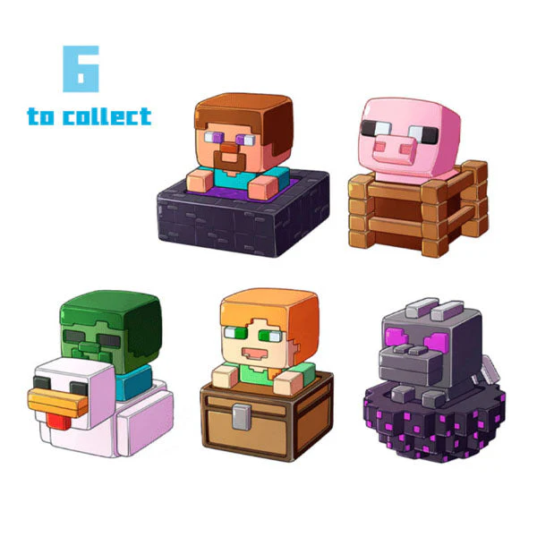 Minecraft Clickers Fidget Toy Blind Box (1pc) - Image 3