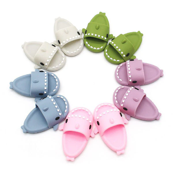 Mini Cartoon Slides Sandals For Plush Dolls (1pc) Multiple Styles - Petite Threads - Image 4