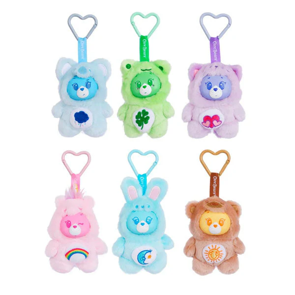 MINISO x Care Bears: Mini "Animal Costume" Series Plush Keychain Blind Box (1pc) - Image 8