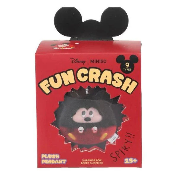 MINISO x Disney: Mickey Mouse "Fun Crash" Series Plush Keychain Blind Box (1pc) - Image 11