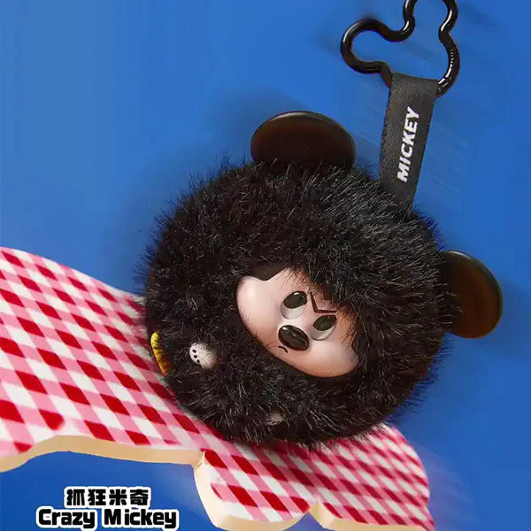 MINISO x Disney: Mickey Mouse "Fun Crash" Series Plush Keychain Blind Box (1pc) - Image 7