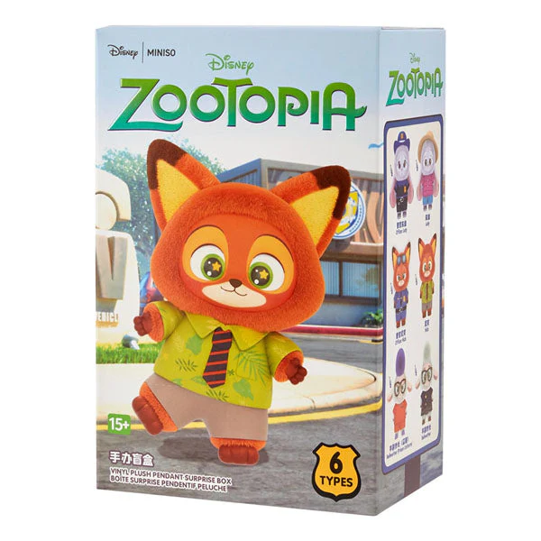 MINISO x Disney: Zootopia Series Plush Keychain Blind Box (1pc) - Image 11