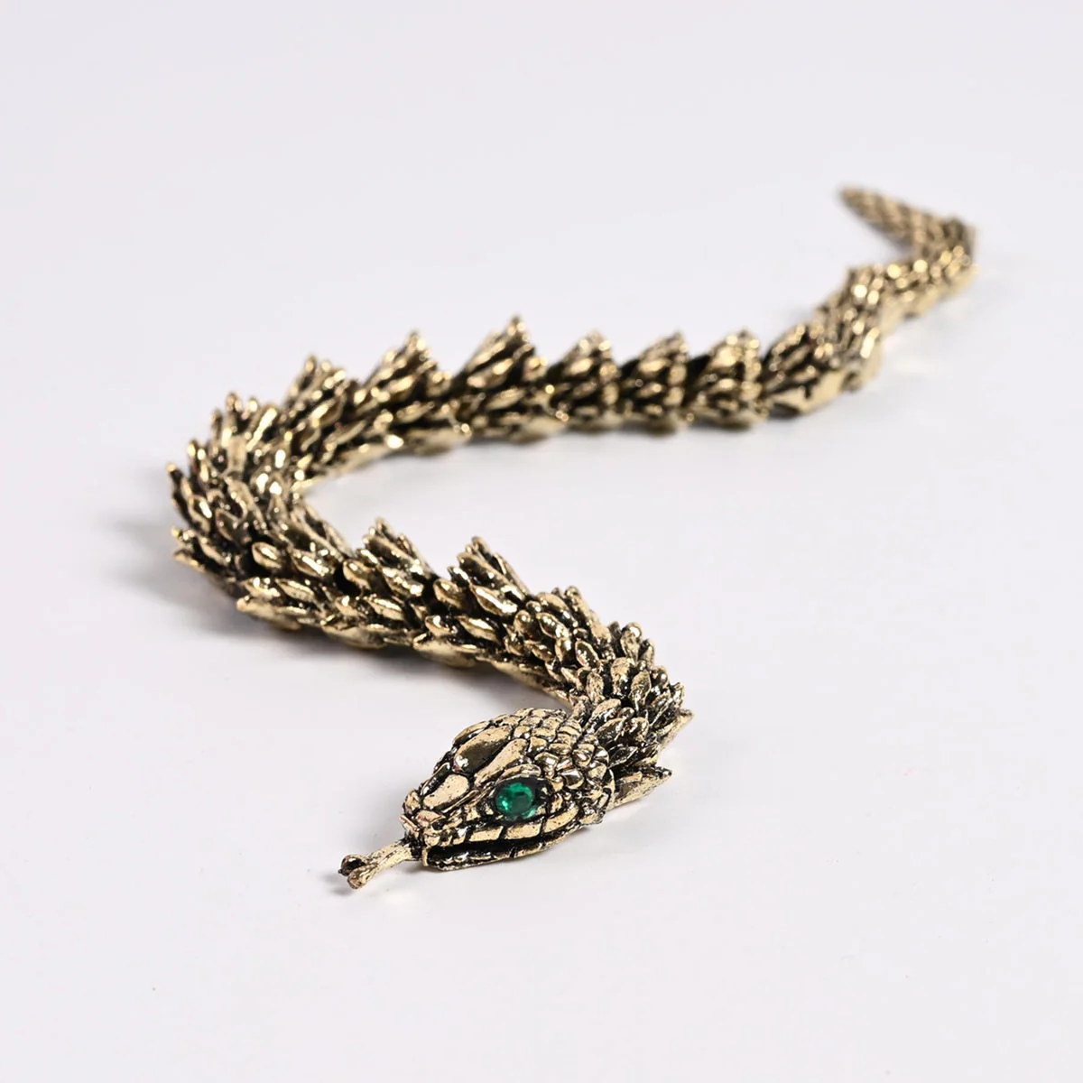 Mystic Metals: Articulated Snake Figure - Image 2