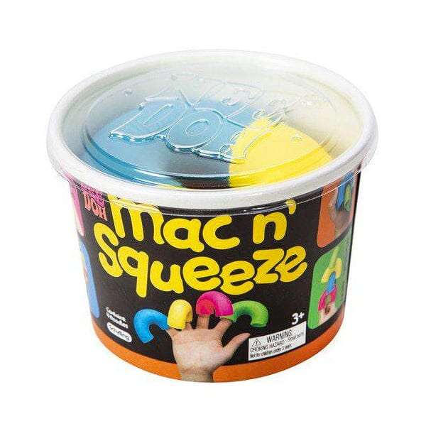 Nee Doh® Mac' N' Squeeze Squishy Fidget Noodles (4pc) - Image 2