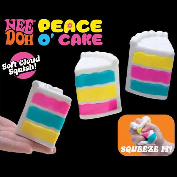 Nee Doh® Peace O' Cake Squishy Fidget Toy (1pc) - Image 5