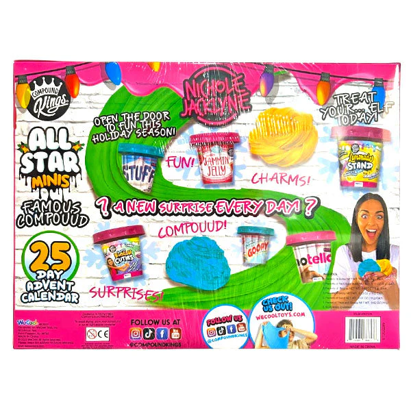 Nichole Jacklyne Slime All Star Minis 25-Day Christmas Countdown Advent Calendar - Image 7