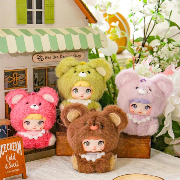Nommi Baby Series Kawaii Plush Doll Hanger Blind Box (1pc) - Image 4