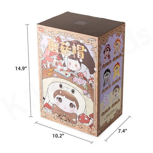 Nommi Mushroom Hat 400% Series Giant 12.5" Kawaii Plush Doll Blind Box (1pc) - Image 12