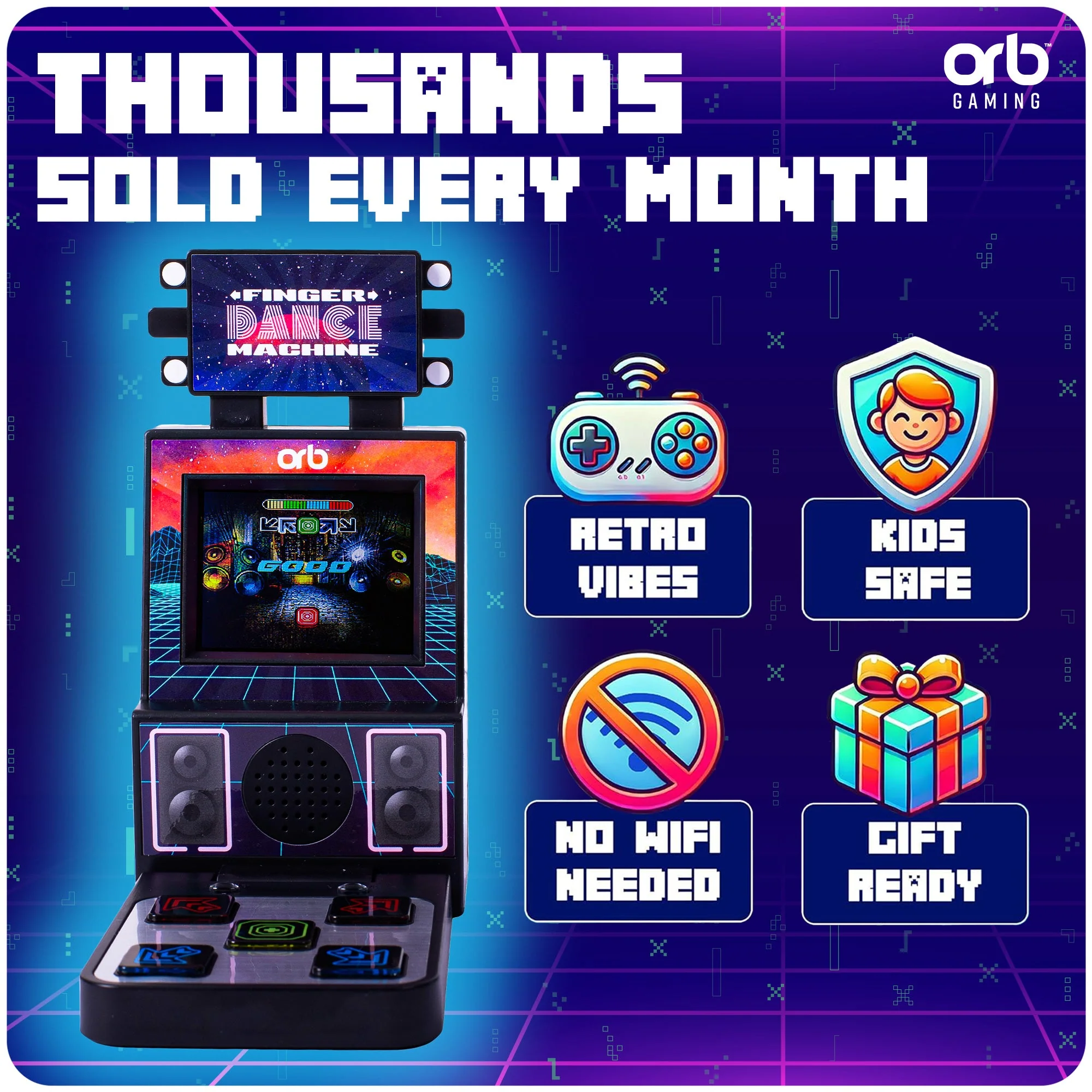 Orb: Mini Finger Dance Arcade Machine - Image 3