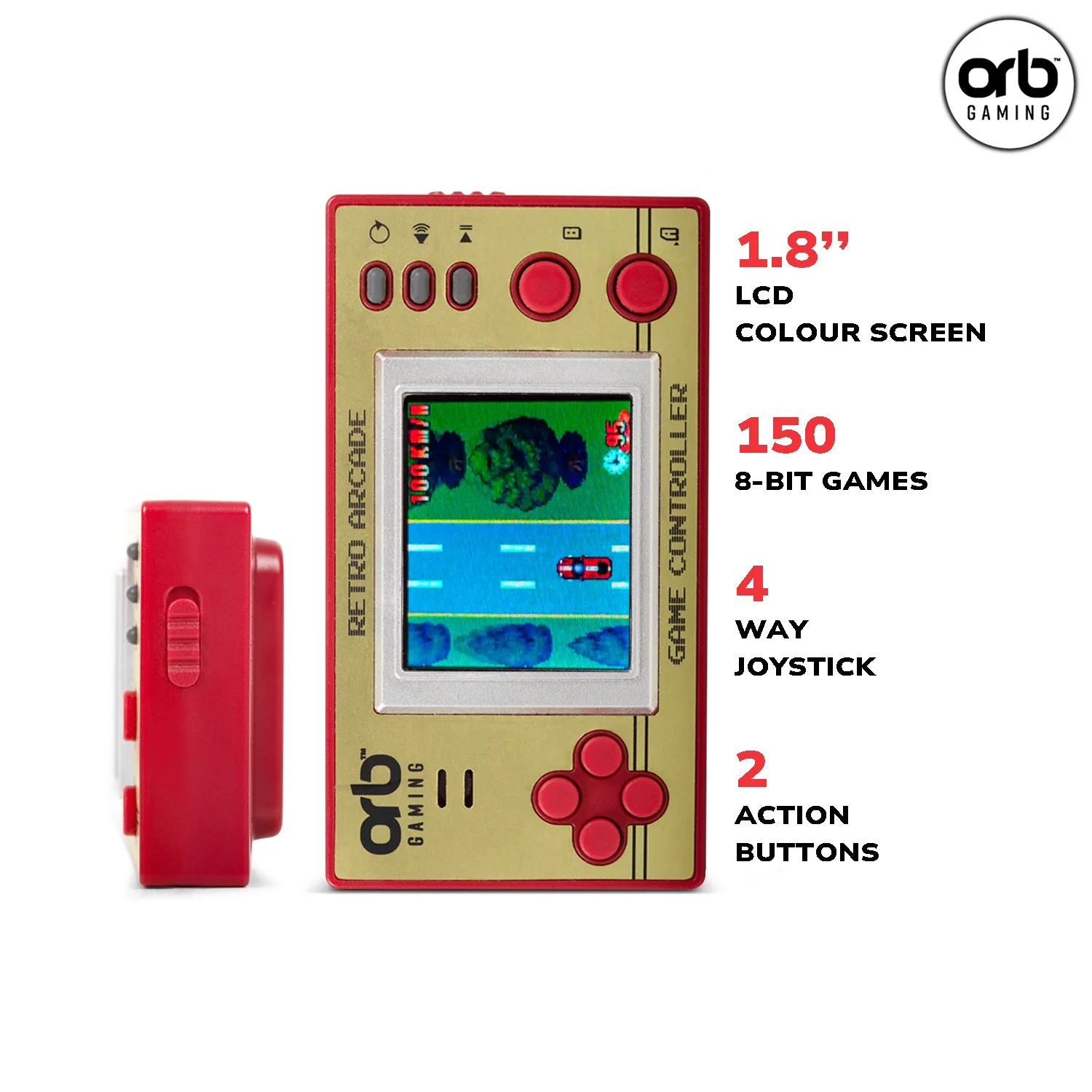 Orb: Retro Handheld 150 Games Console - Image 2
