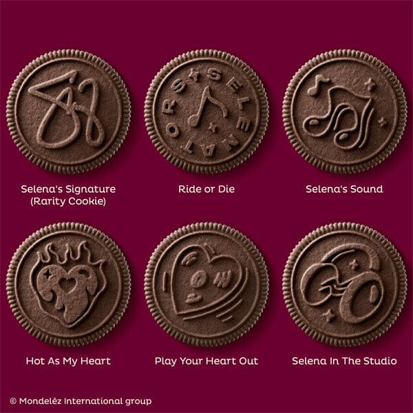 OREO x Selena Gomez Chocolate Sandwich Cookies w/ Cinnamon Creme Filling (303g) Limited Edition - Image 7