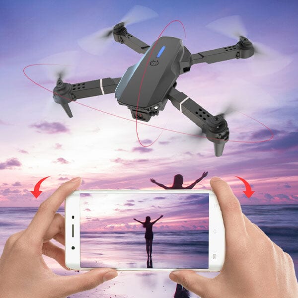 Outplay MetaDrone 4K Dual-Camera RC Drone with Case & Bonus Battery - Image 3