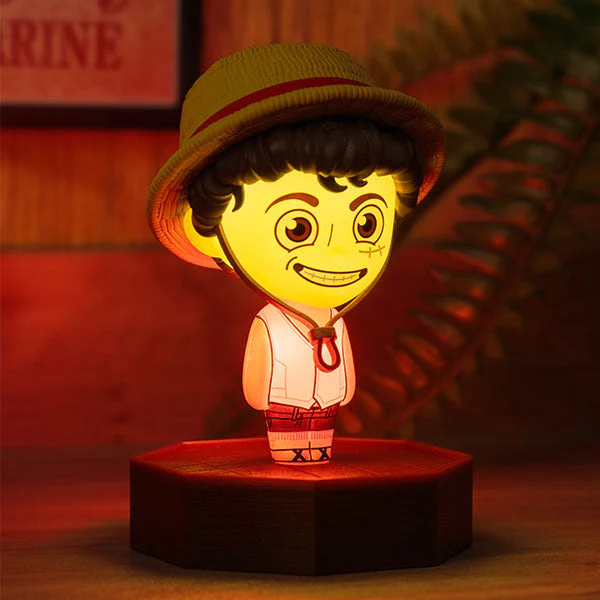 Paladone Icon Lights One Piece Anime Luffy Mini 5" Novelty Tabletop Lamp - Image 2