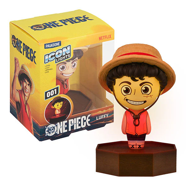 Paladone Icon Lights One Piece Anime Luffy Mini 5" Novelty Tabletop Lamp - Image 4