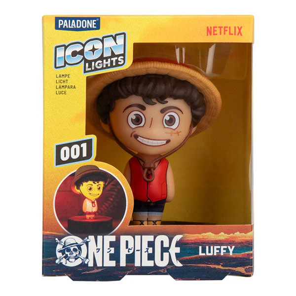 Paladone Icon Lights One Piece Anime Luffy Mini 5" Novelty Tabletop Lamp - Image 5