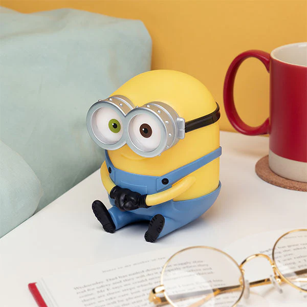Paladone Minions Bob Light V2 Mini 4" Novelty Tabletop Touch Lamp - Image 2