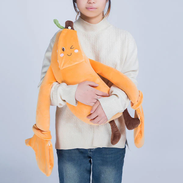 Patteroo Patting & Warming Banana Body Pillow Plush Toy - Image 10