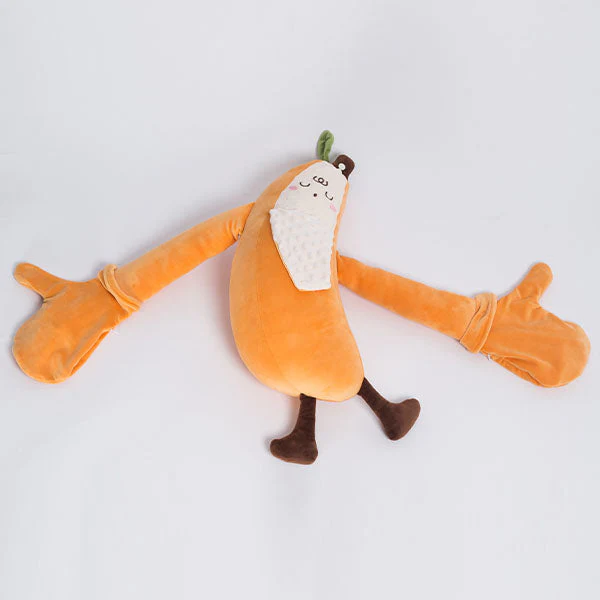 Patteroo Patting & Warming Banana Body Pillow Plush Toy - Image 3