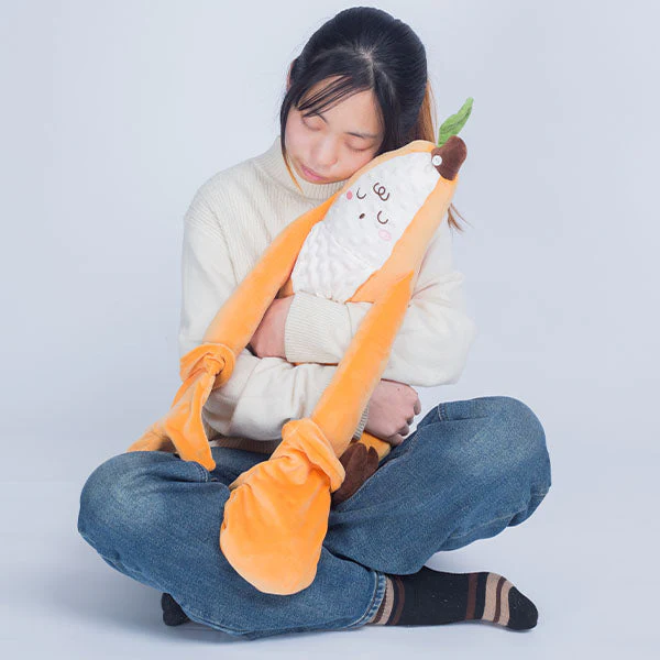 Patteroo Patting & Warming Banana Body Pillow Plush Toy - Image 9