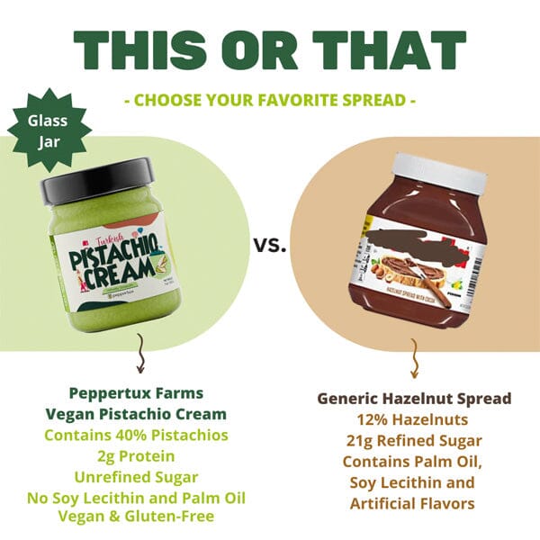 Peppertux: Vegan Pistachio Cream 7oz - Image 7