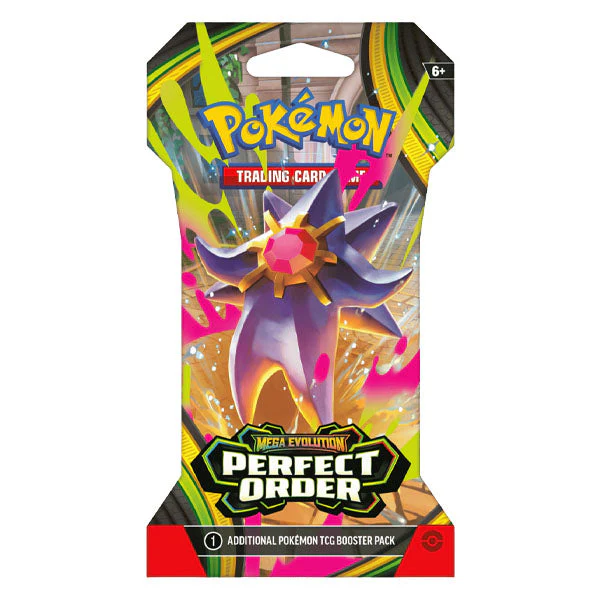 Pokémon TCG: ME03 Mega Evolution Perfect Order Sleeved Booster Pack (10 Cards) - Image 3