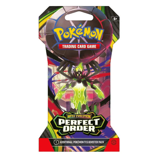 Pokémon TCG: ME03 Mega Evolution Perfect Order Sleeved Booster Pack (10 Cards) - Image 5