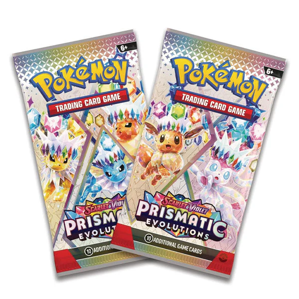 Pokémon TCG: Scarlet & Violet Prismatic Evolutions Collectible Mini Tin (Style Ships Assorted) - Image 2