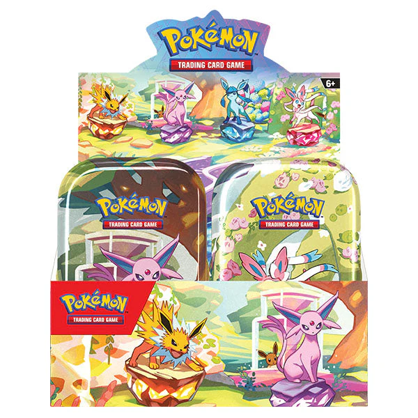 Pokémon TCG: Scarlet & Violet Prismatic Evolutions Collectible Mini Tin (Style Ships Assorted) - Image 7