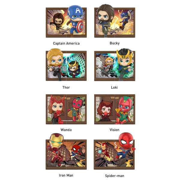 Pop Mart x Disney: Marvel Photo Frames Series Scene Set Figurine Blind Box (1pc) - Image 8
