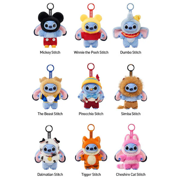 Pop Mart x Disney: Stitch Adventure Series Plush Keychain Blind Box (1pc) - Image 9