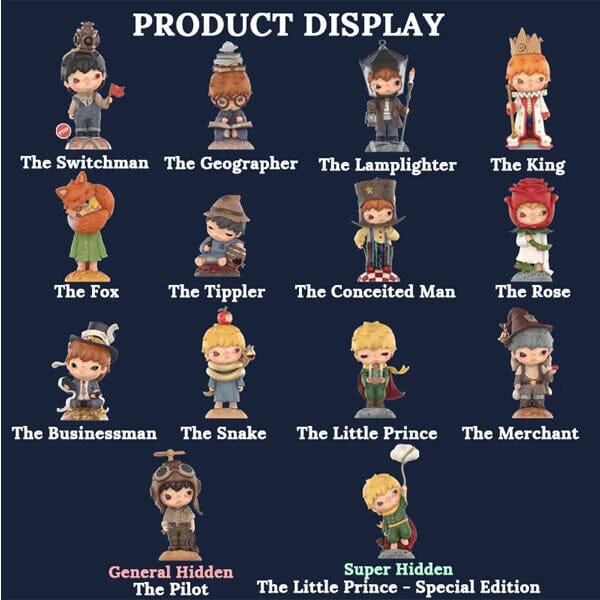 Pop Mart x HIRONO: Le Petit Prince Series Collectible Figurine Blind Box (1pc) - Image 9